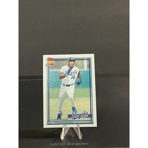 1991 Topps #600 Bo Jackson - Kansas City Royals
